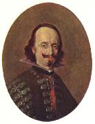 Portret van Don Caspar de Bracamonte y Guzman Gerard ter Borch the Younger